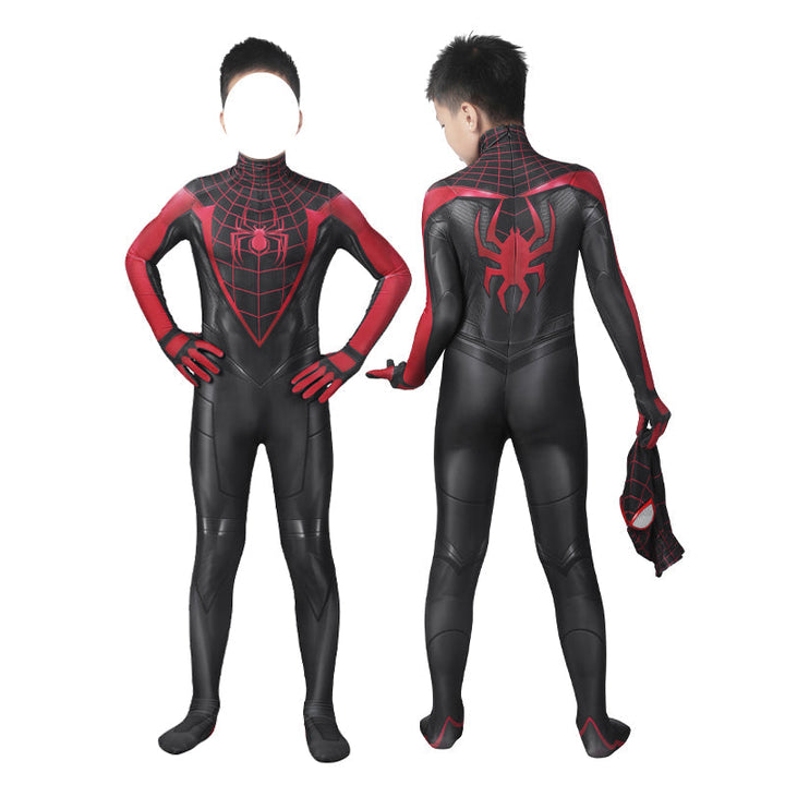 [ylevol] Spider-Man PS5 2 Miles Morales Kids Jumpsuit Cosplay Costumes
