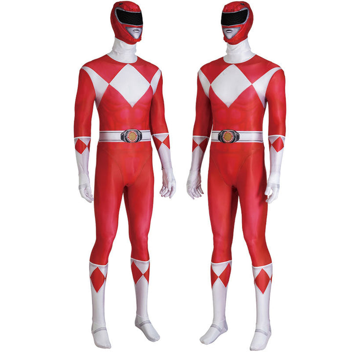 [ylevol] Mighty Morphin Power Rangers Yamato Tribe Prince Geki Red Costumes