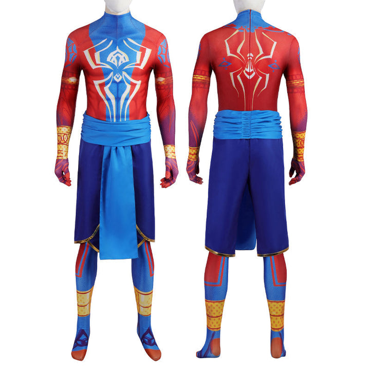 [ylevol] Spider-Man Across The Spider-Verse India Pavitr Prabhakar Jumpsuit Costumes