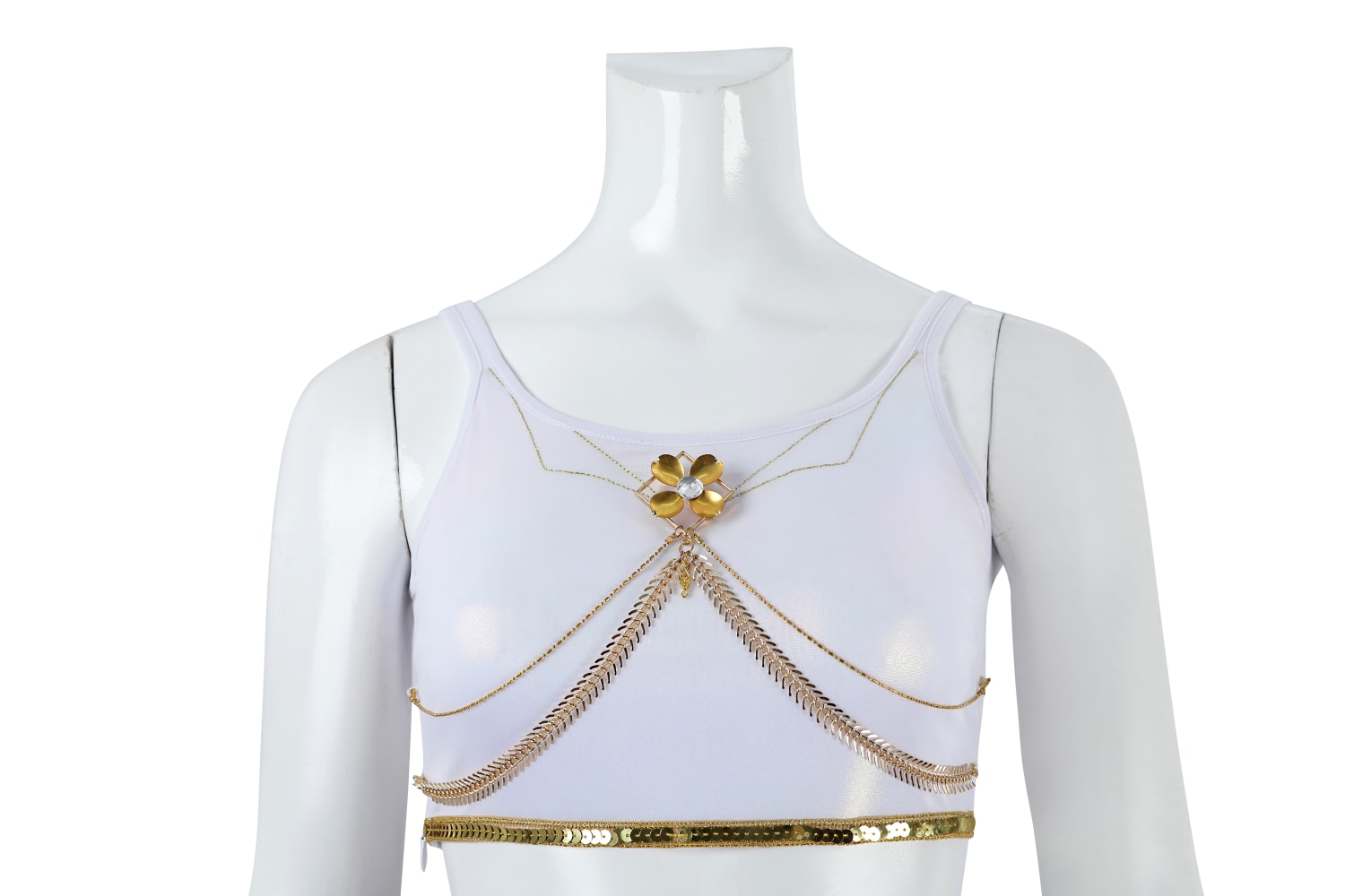 [ylevol] KPop Demon Hunters Mira White Stage Outfit Cosplay Costumes