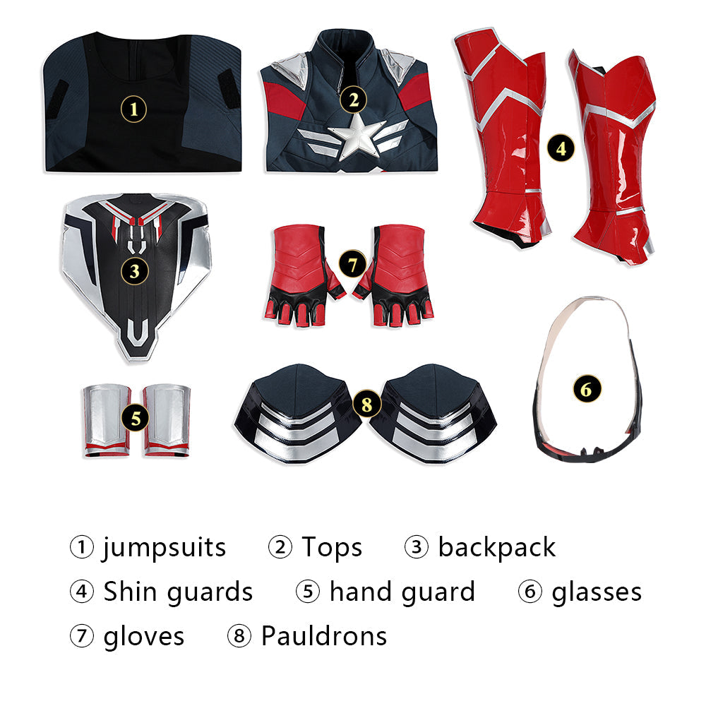 [ylevol] Captain America 4 Brave New World Full Set Top Level Cosplay Costumes