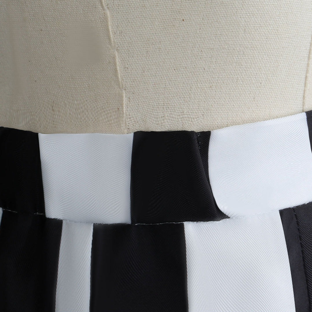 [ylevol] Beetle Juice Michael Keaton Stripe Suit Women Cosplay Costumes