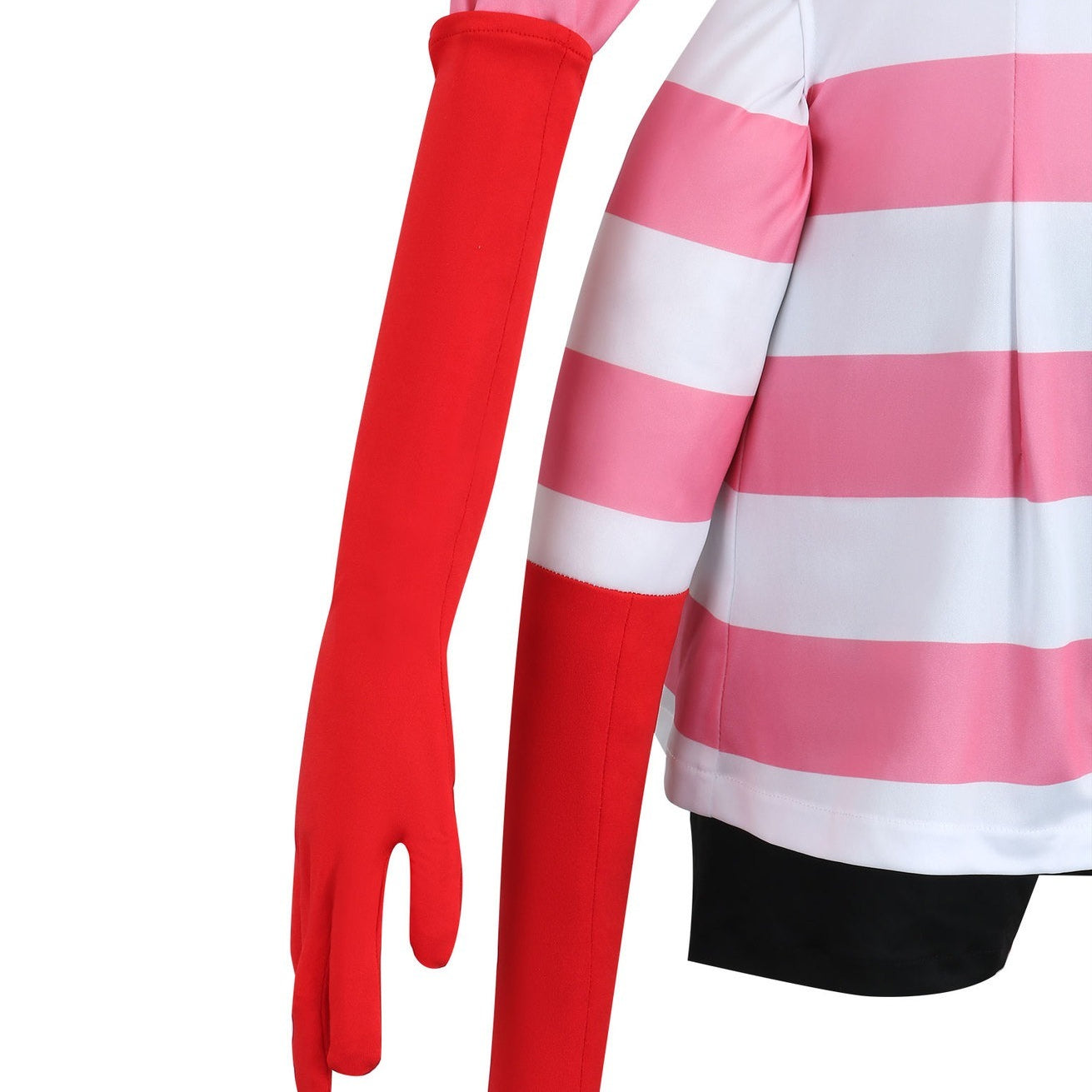 Hazbin Hotel Angel Dust Dress Outfit Full Set Cosplay Costumes