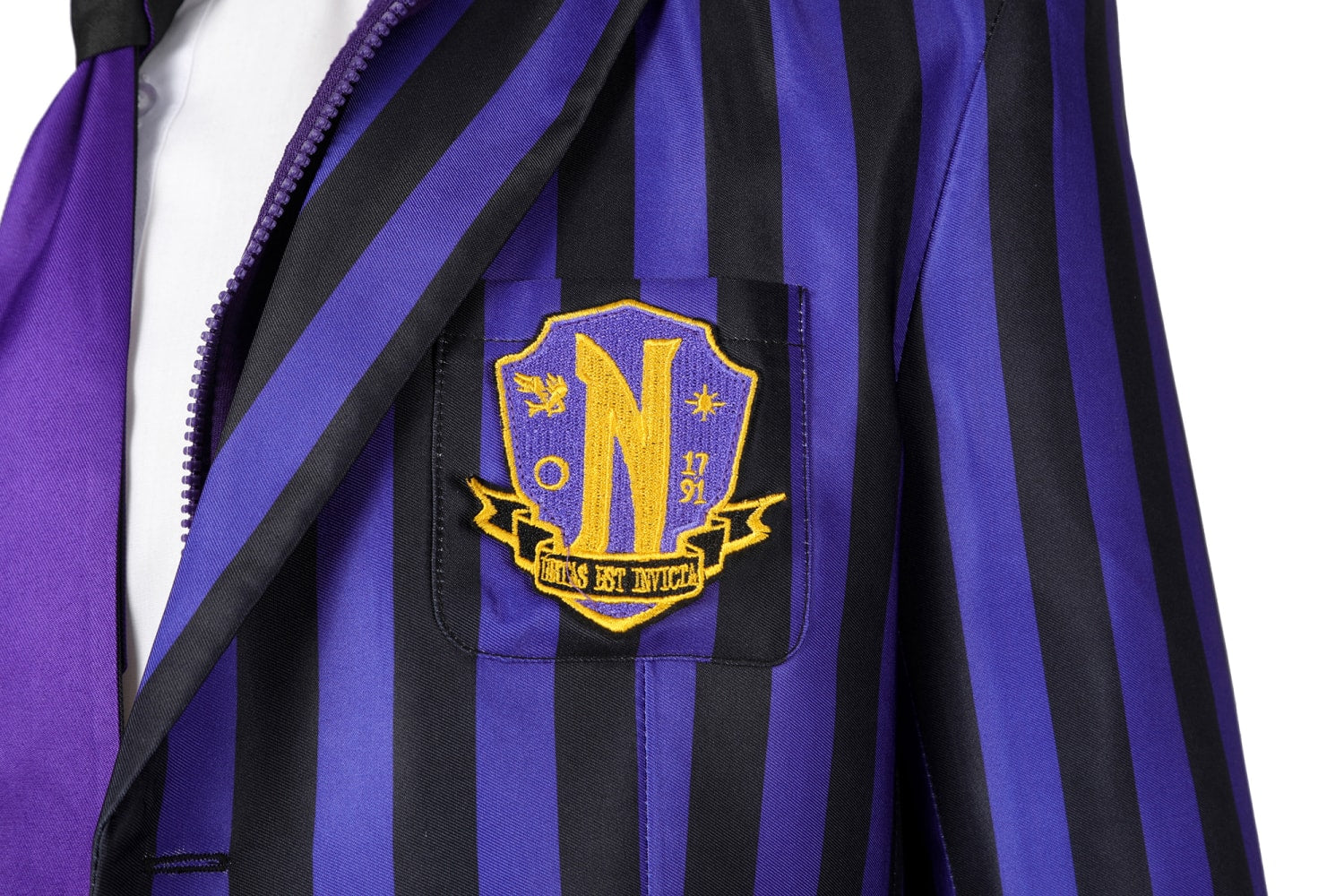 [ylevol] Wednesday 2 The Addams Family Xavier Thorpe Ajax Petropolus Nevermore Academy Uniform Costume