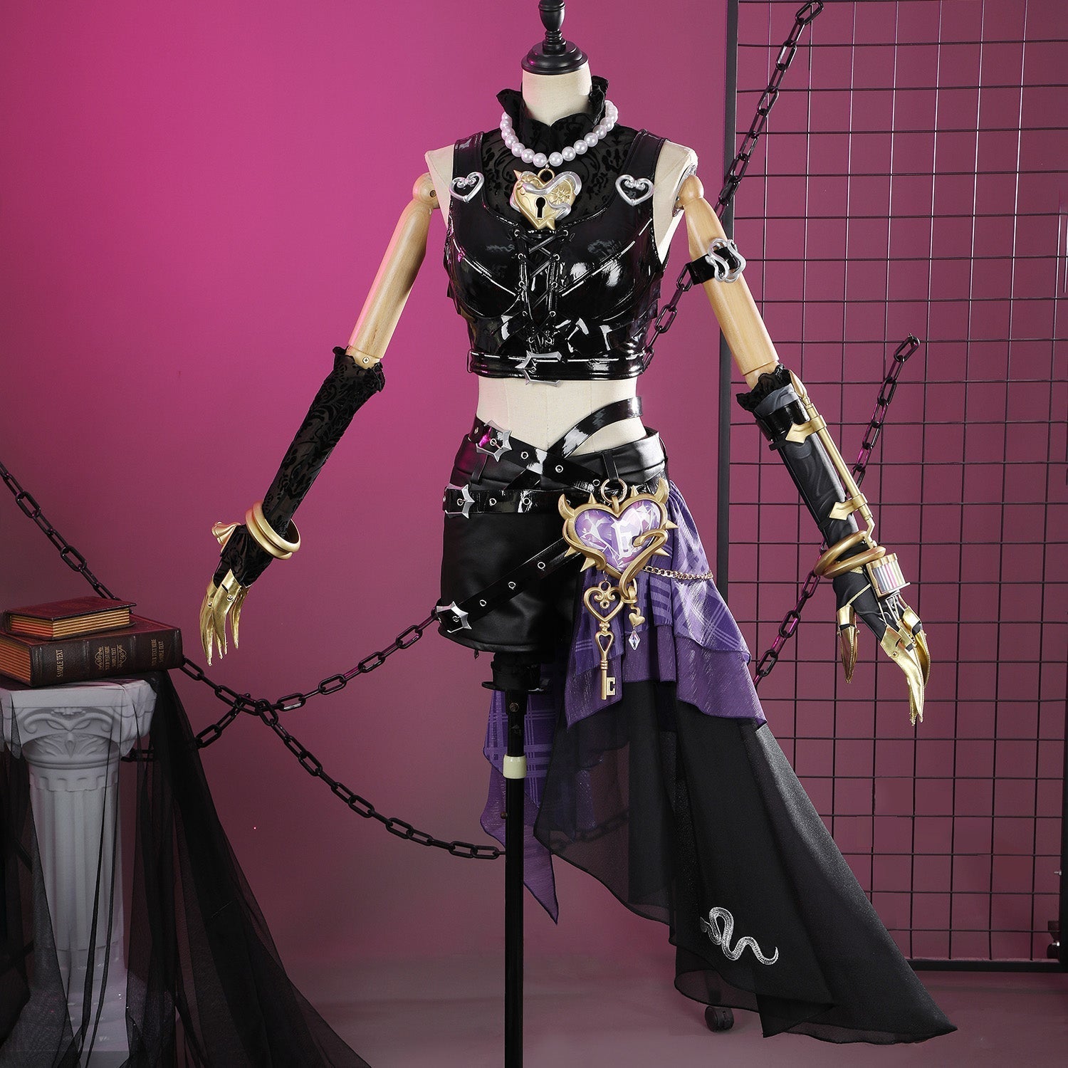 [ylevol] Identity V Mechanic Lock Core Farewell Phantom Cosplay Costumes