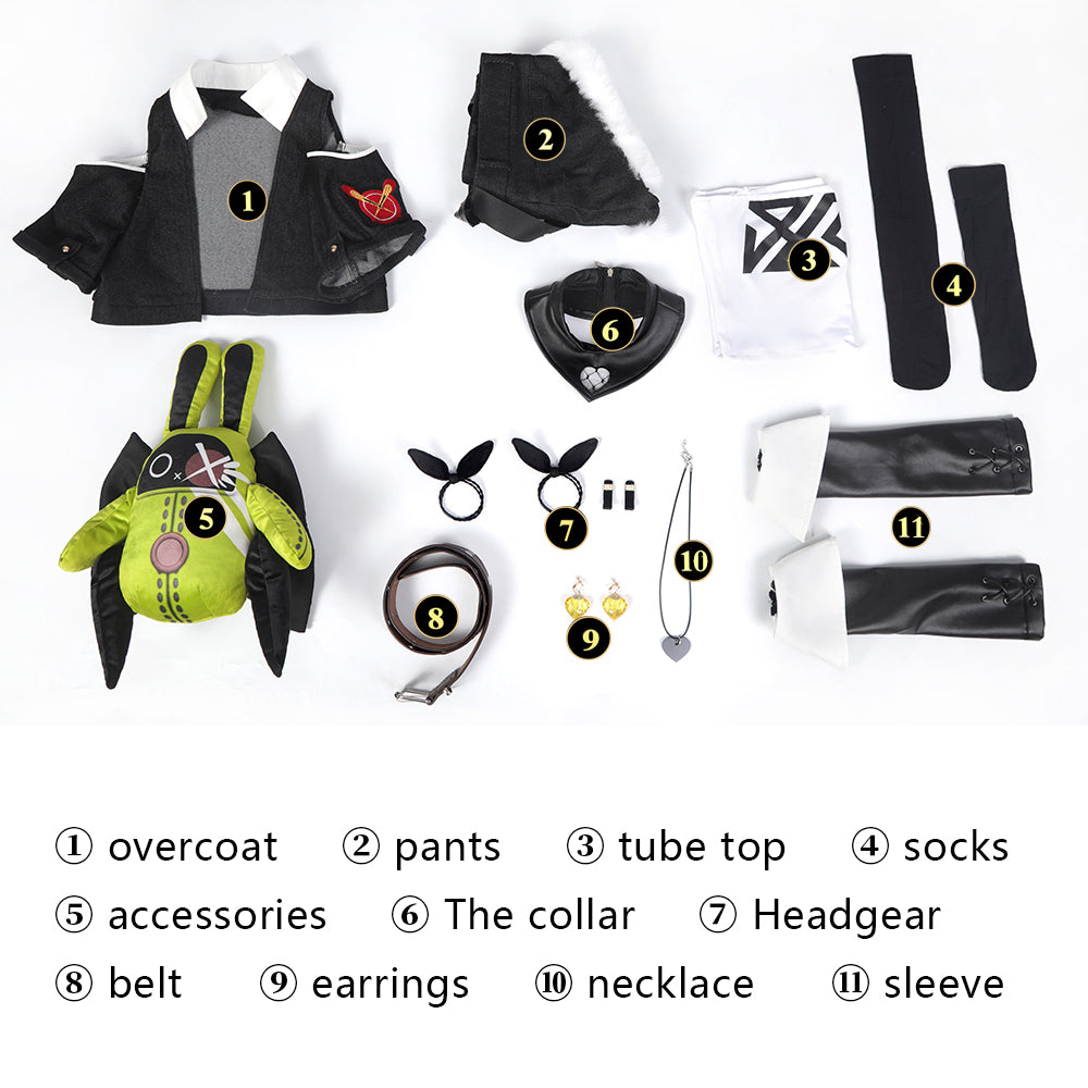 [ylevol] Game Zenless Zone Zero Nicole Demara Top Cosplay Costumes