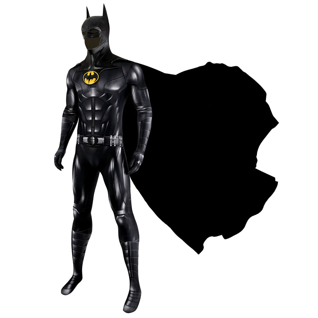 [ylevol] The Flash Batman Bruce Wayne Michael Keaton Male Jumpsuit Cosplay Costumes