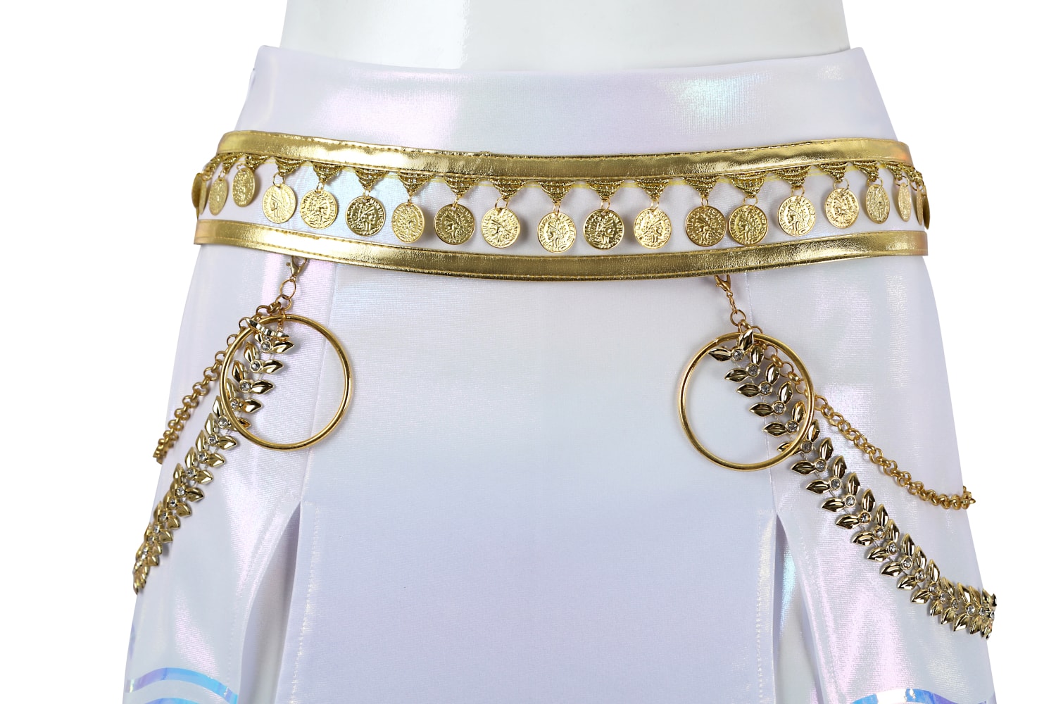 [ylevol] KPop Demon Hunters Zoey White Stage Outfit Cosplay Costumes