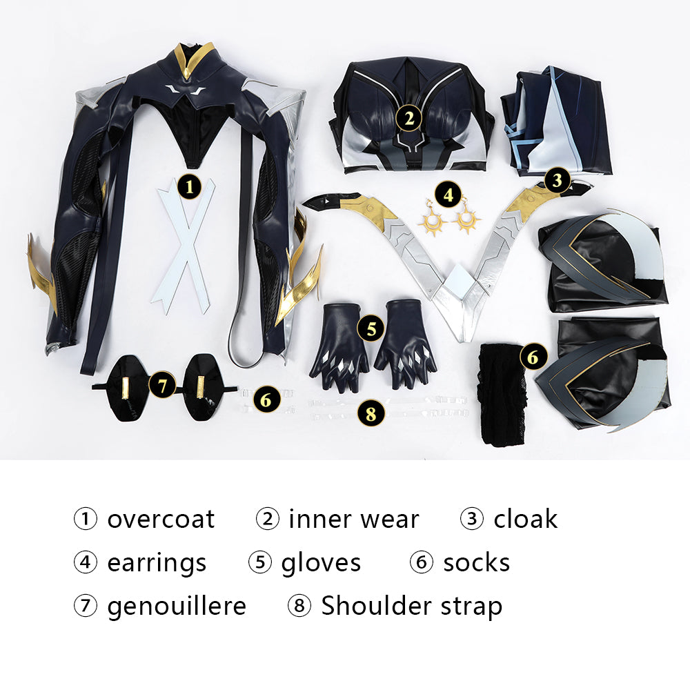 [ylevol] Marvel Rivals Storm Ororo Munroe Full Set Top Cosplay Costumes