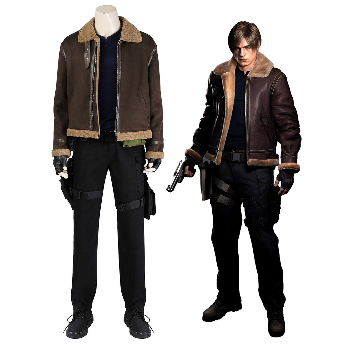 [ylevol] Resident Evil 4 Remake Leon S. Kennedy Male Cosplay Costumes