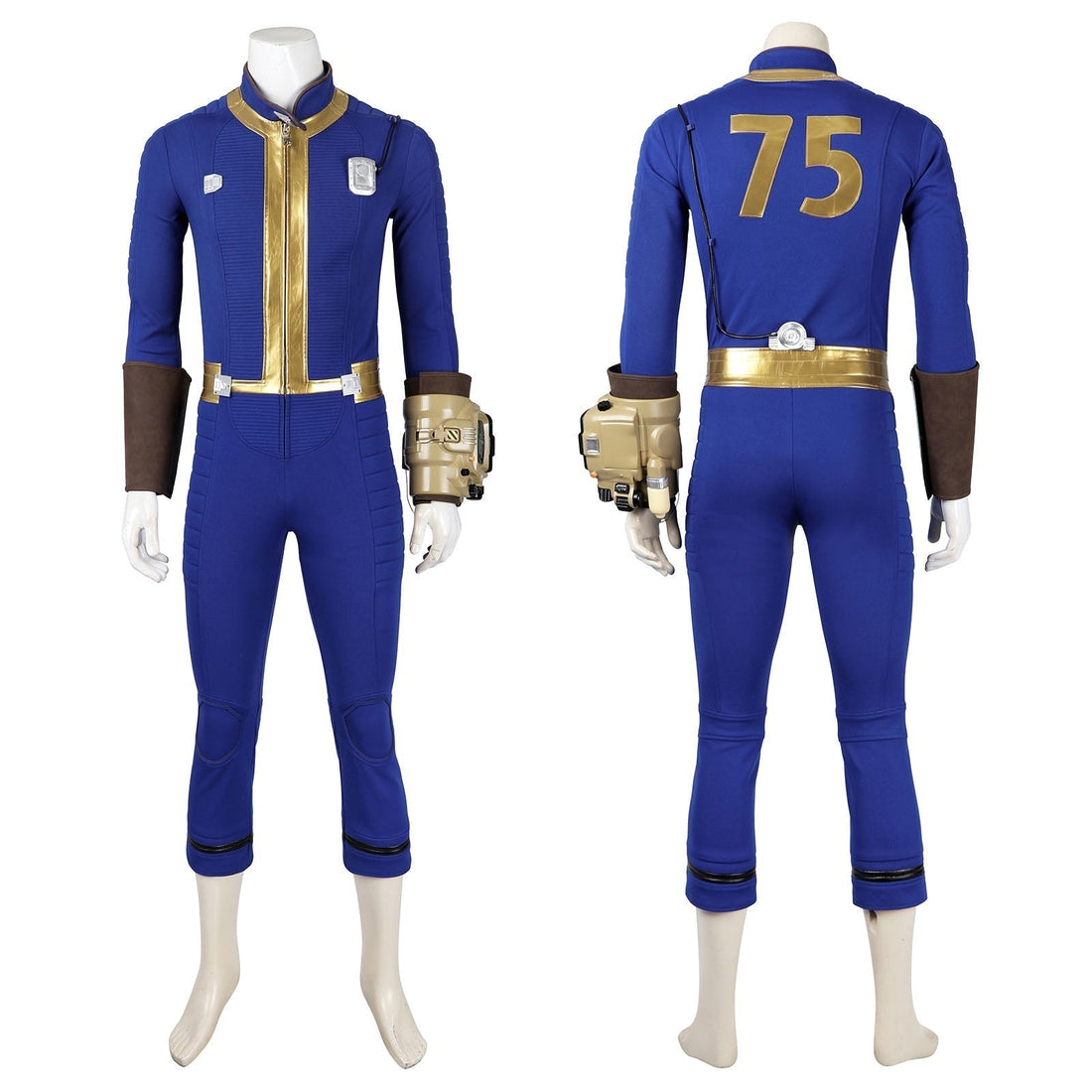 [ylevol] Fallout 4 Vault No. 75 Sheltersuit Male Full Set Cosplay Costumes