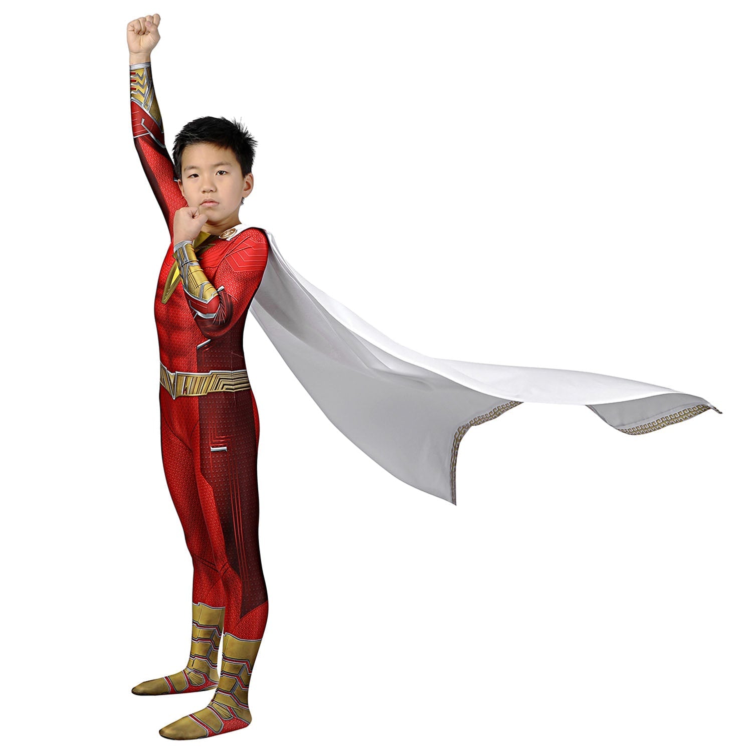 [ylevol] Shazam! Fury of the Gods Kids Jumpsuit Cosplay Costumes