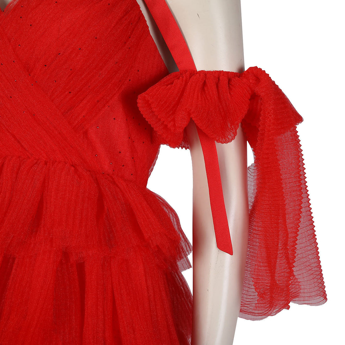 [ylevol] The Suicide Squad 2 Harley Quinn Red Dress Cosplay Costumes