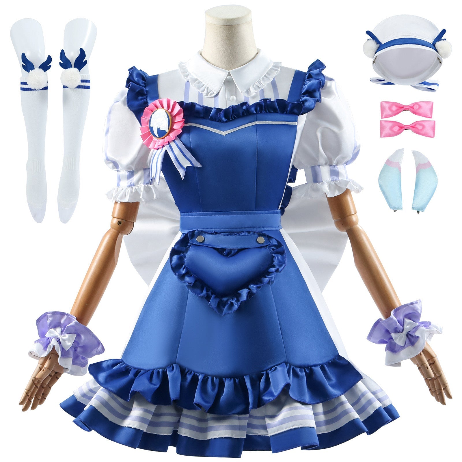 [ylevol] Game Genshin Impact Sigewinne X Luckin Coffee Cosplay Costumes