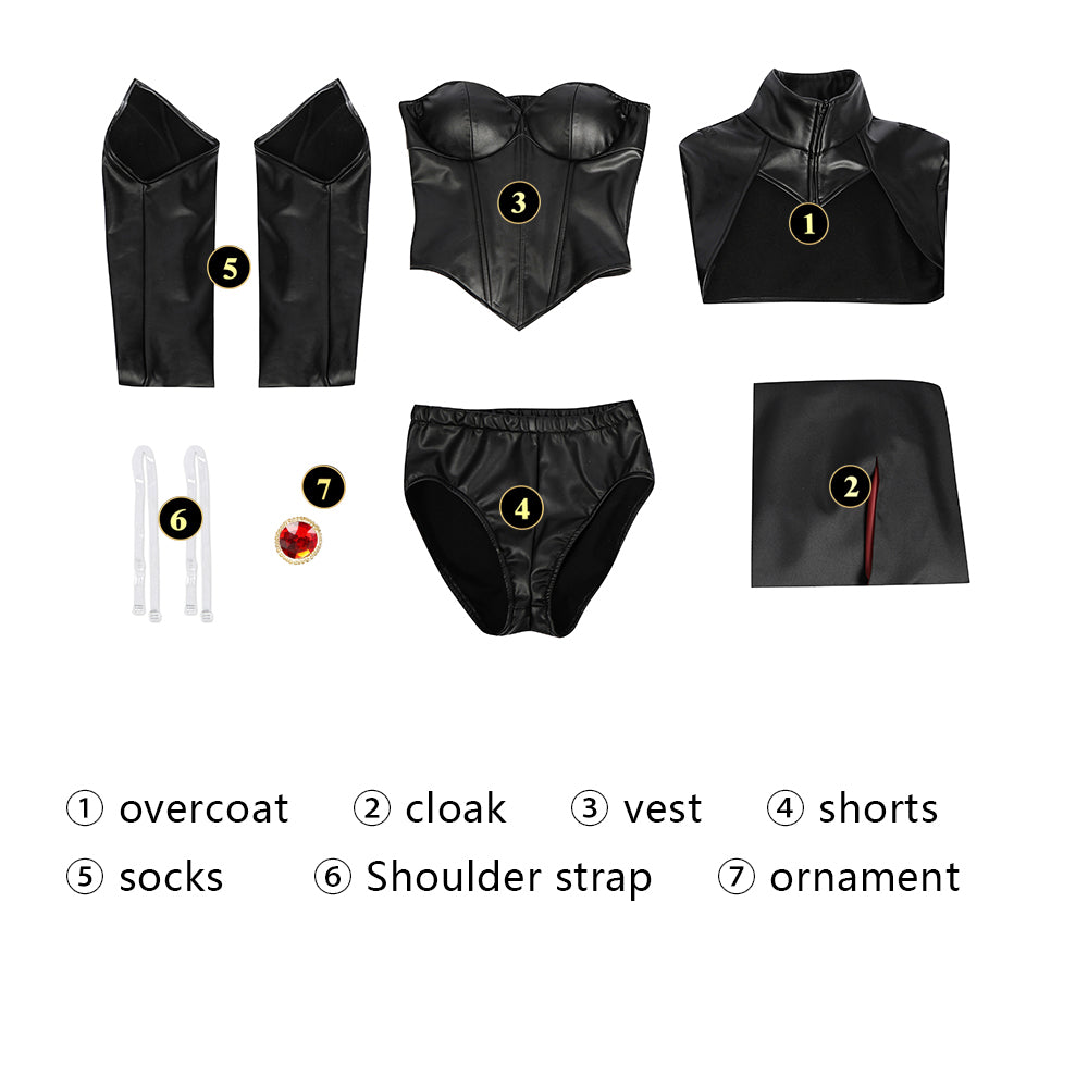 [ylevol] X-Men '97 Red Queen Madelyne Pryor Female Top Level Cosplay Costumes