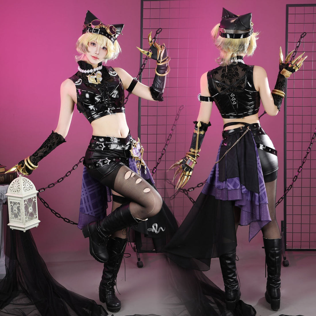 [ylevol] Identity V Mechanic Lock Core Farewell Phantom Cosplay Costumes