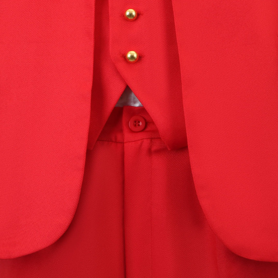 [ylevol] Beetle Juice Michael Keaton Red Suit Halloween Cosplay Costumes