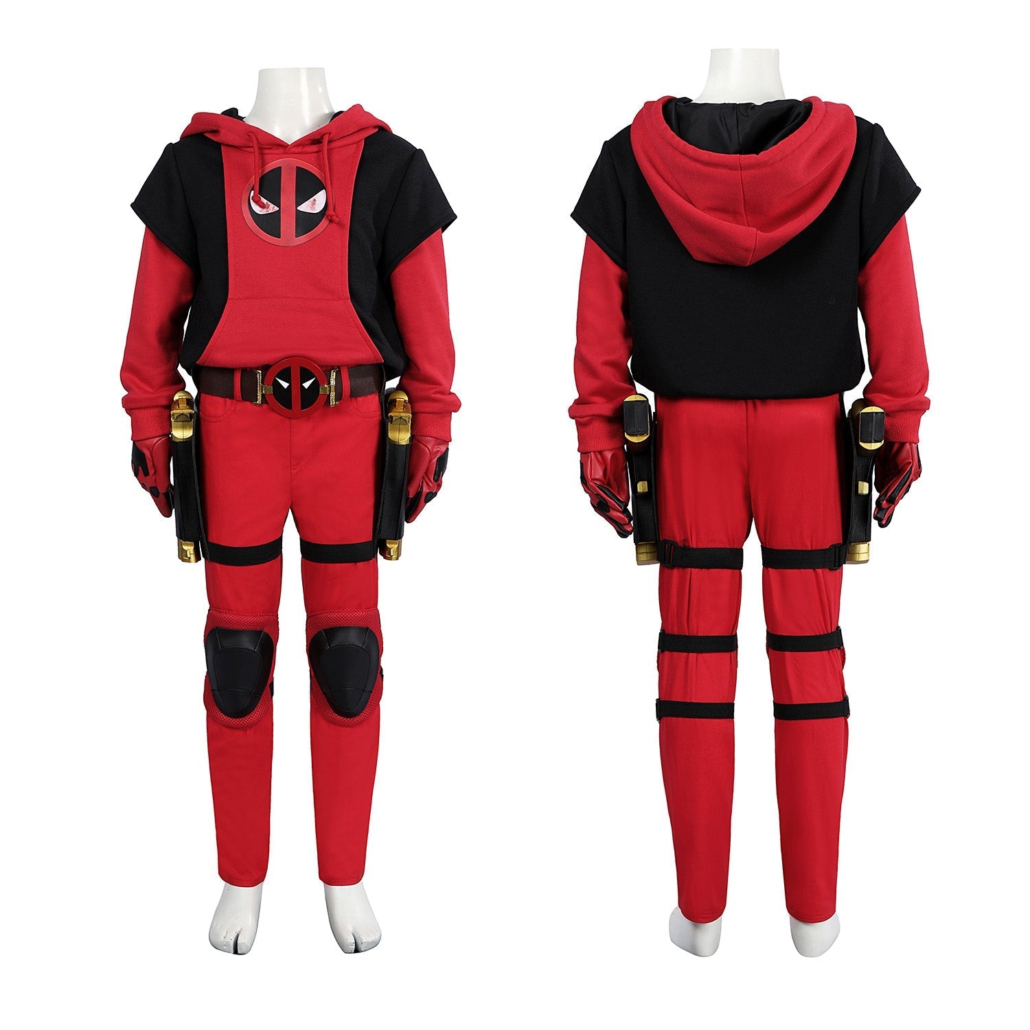 [ylevol] Deadpool & Wolverine Dogpool Deadpool KID Full Set Cosplay Costumes