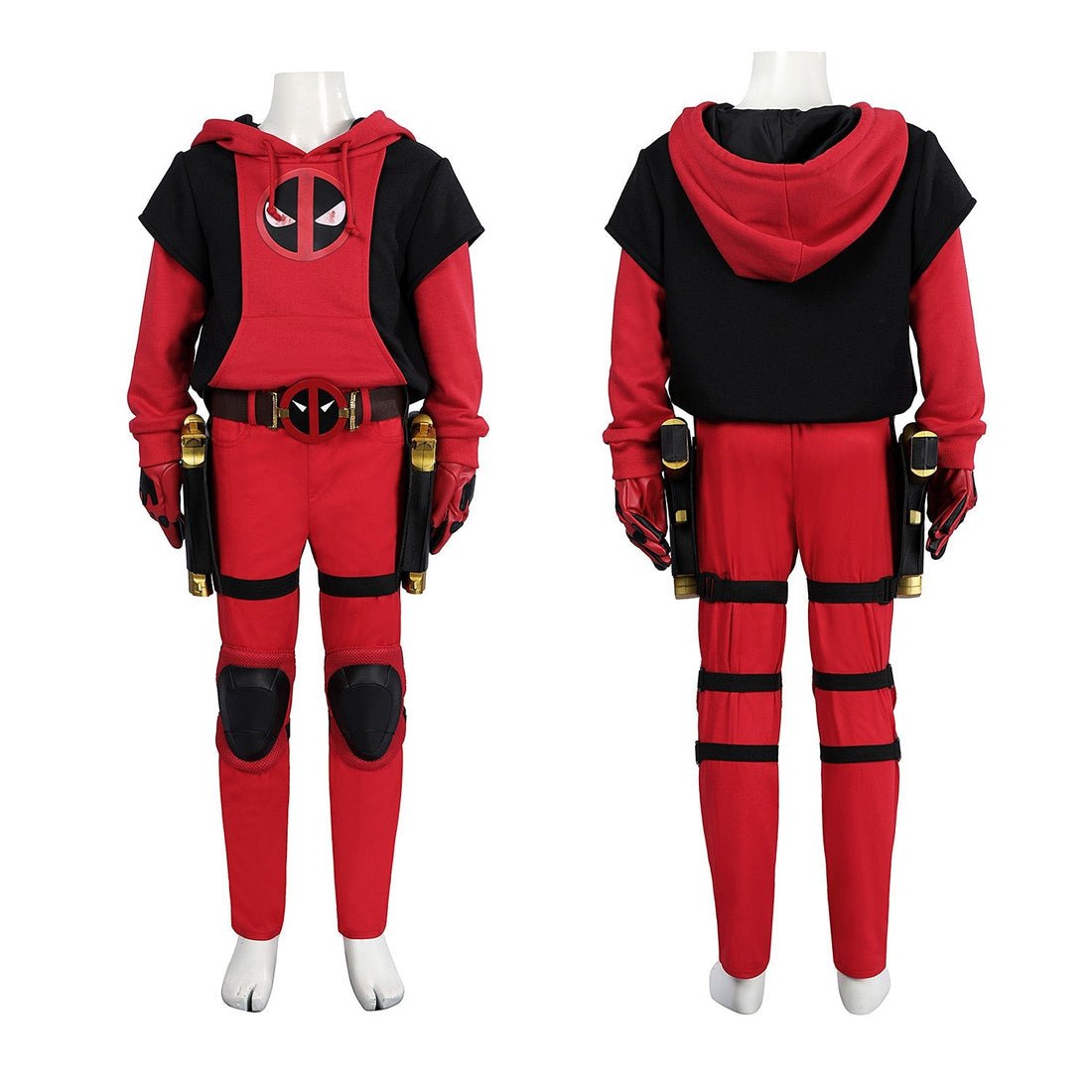 [ylevol] Deadpool & Wolverine Dogpool Deadpool KID Full Set Cosplay Costumes