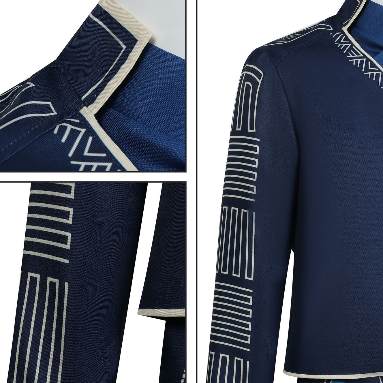 [ylevol] Wicked: For Good Prince Fiyero Navy Blue Suit Cosplay Costumes