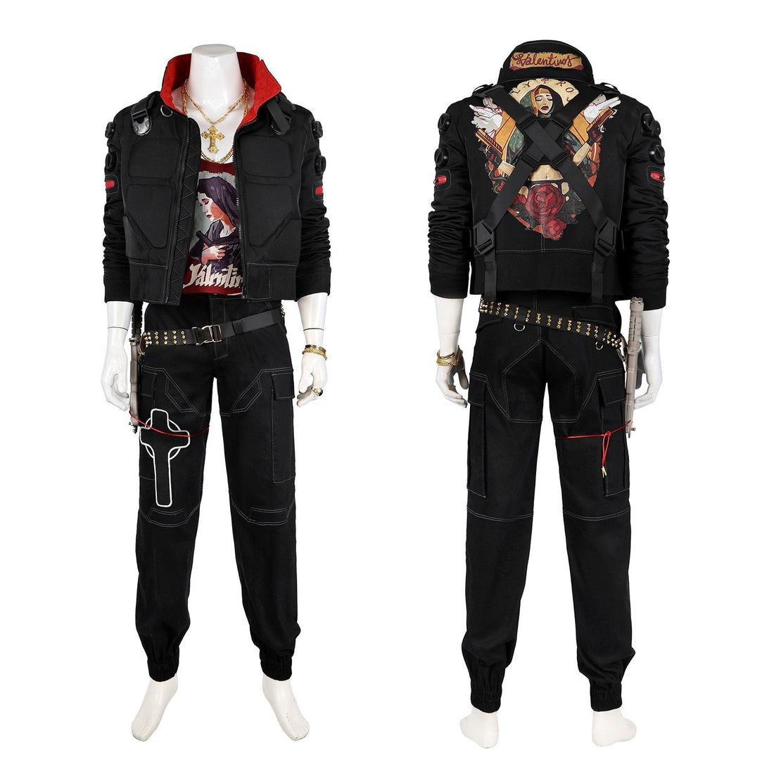 [ylevol] Cyberpunk 2077 Jackie Welles Top Level Full Set Cosplay Costumes