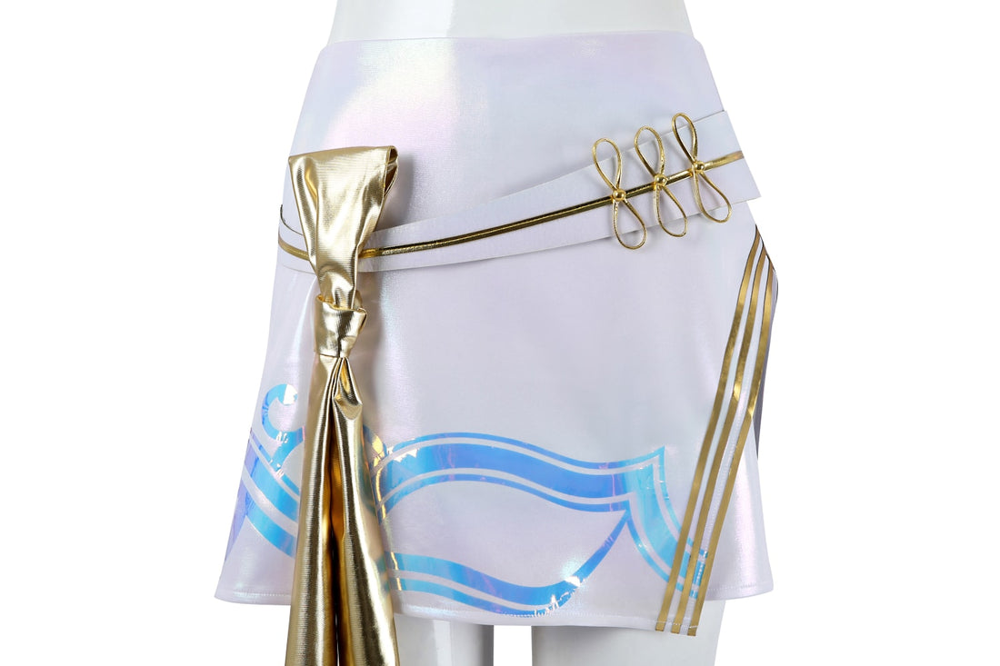 [ylevol] KPop Demon Hunters Mira White Stage Outfit Cosplay Costumes