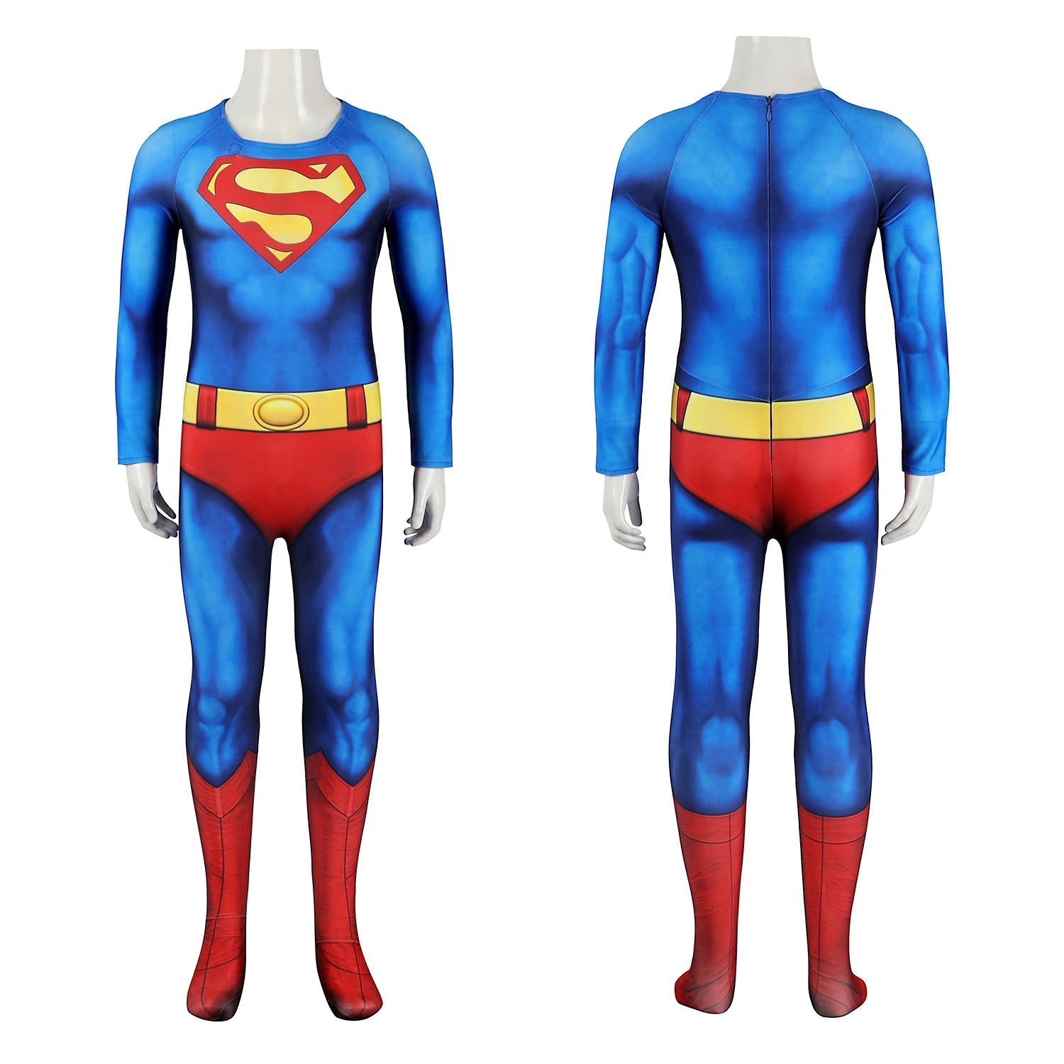 [ylevol] Superman 1978 Moive Christopher Reeve Kids Jumpsuit Cosplay Costumes