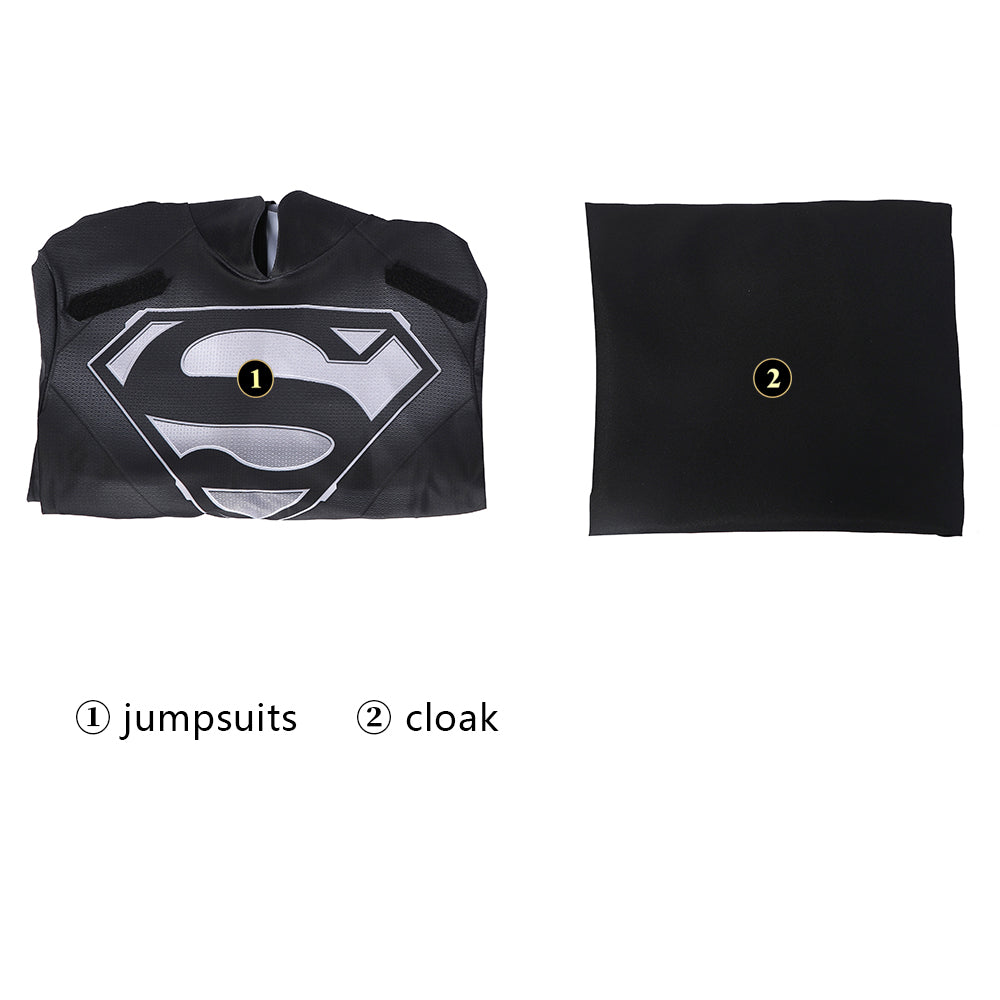 [ylevol] Crisis on Infinite Earths Superman Kal-El Clark Kent Male Jumpsuit Costumes