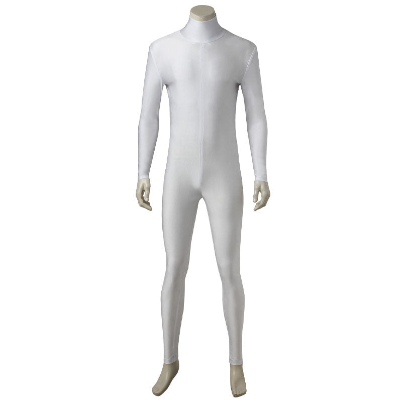 [ylevol] Mighty Morphin Power Rangers Tommy Oliver White Ranger Top Costumes
