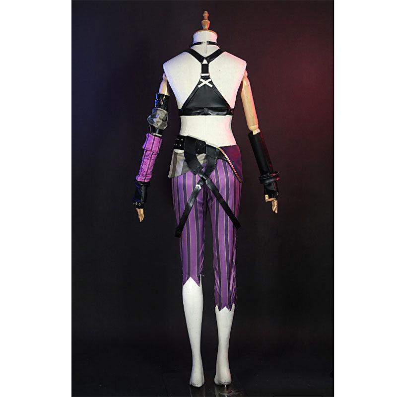 [ylevol] Game LOL Arcane Jinx Full Set  Top Level Cosplay Costumes