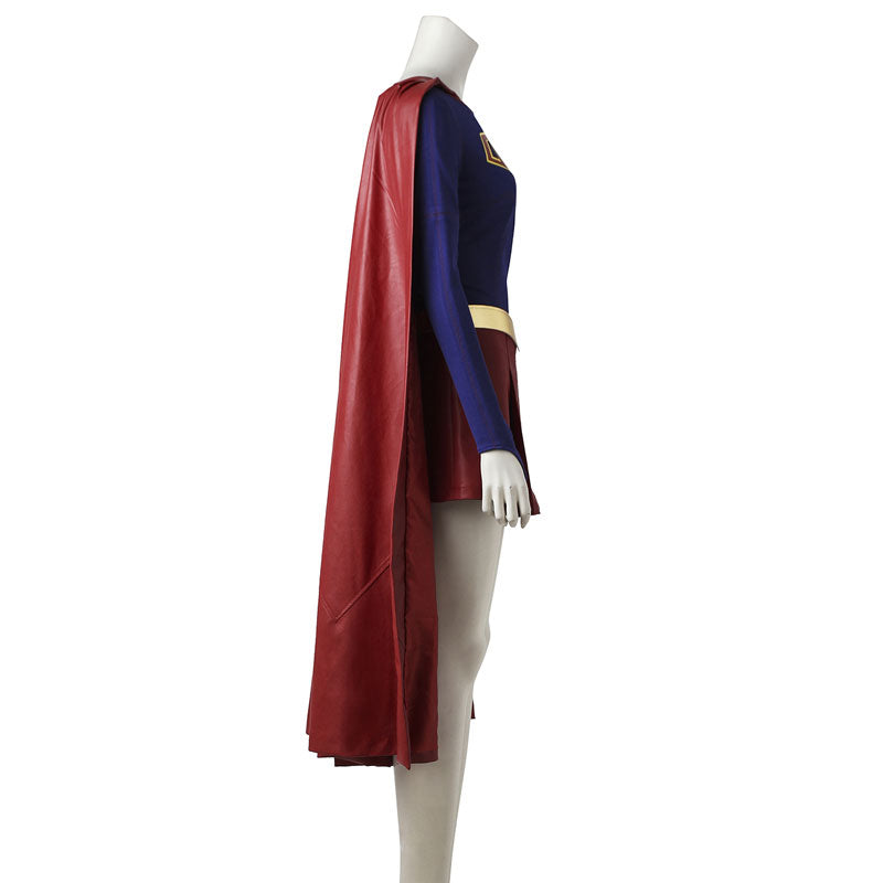 [ylevol] Supergirl Kara Zor-E Kara Kent Fullset Top Cosplay Costumes