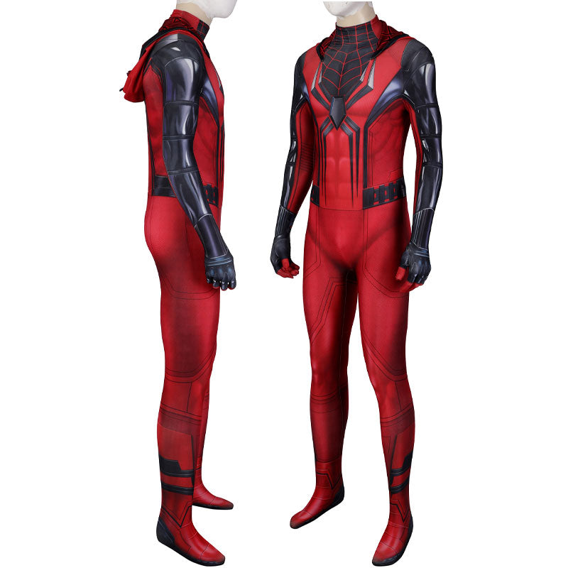 [ylevol] Spider-Man PS5 Crimson Cowl Suit Jumpsuit Cosplay Costume