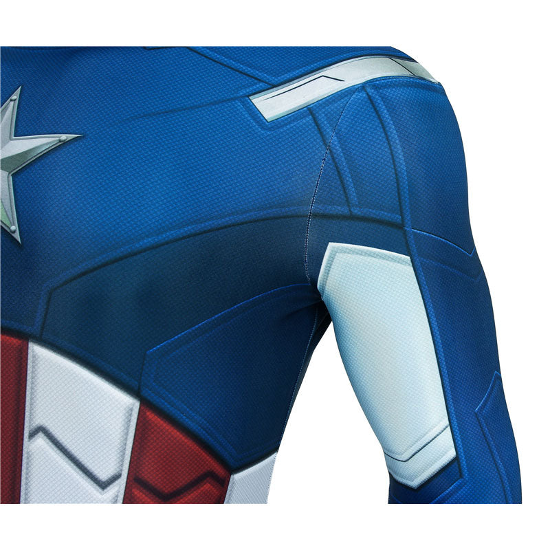 [ylevol] The Avengers 1 Captain America Steve Rogers Jumpsuit Cosplay Costumes