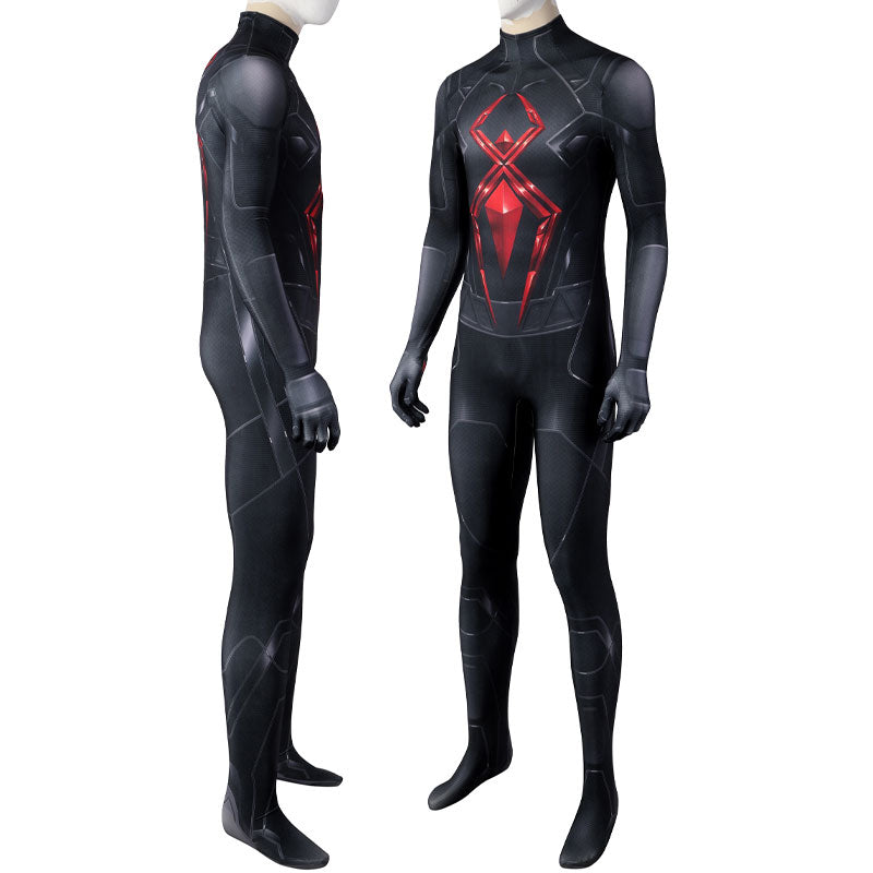 [ylevol] Spider-Man Dark Suit Jumpsuit Cosplay Costumes