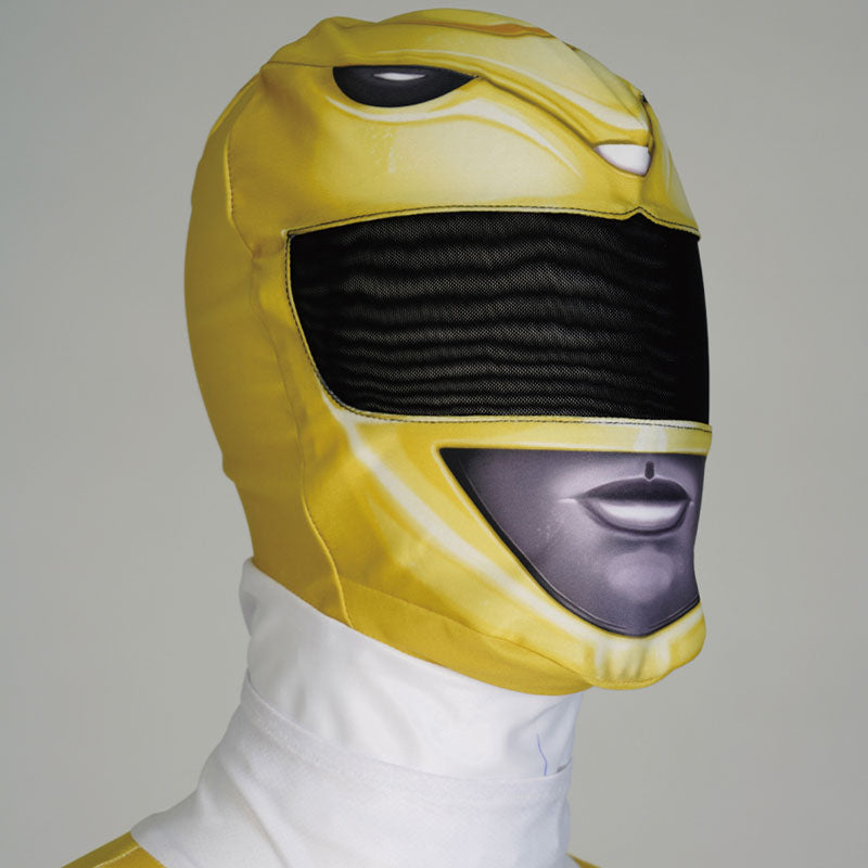 [ylevol] Mighty Morphin Power Rangers Dime Tribe Knight Boi Yellow Cosplay Costumes