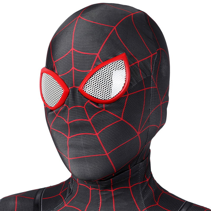 [ylevol] Spider-Man PS5 Miles Morales Suit V2 Kids Jumpsuit Cosplay Costumes