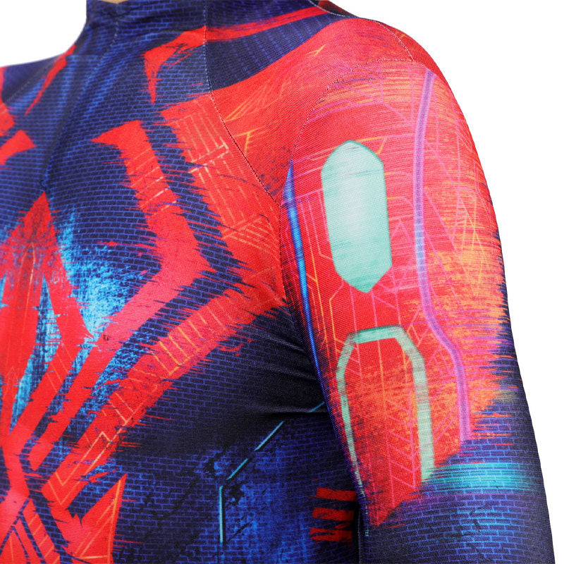 [ylevol] Spider-Man 2099 Across The Spider-Verse Miguel O'Hara Kids Jumpsuit Costumes