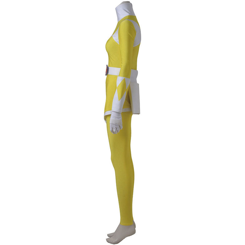 [ylevol] Mighty Morphin Power Rangers Trini Kwan Yellow Female Costumes