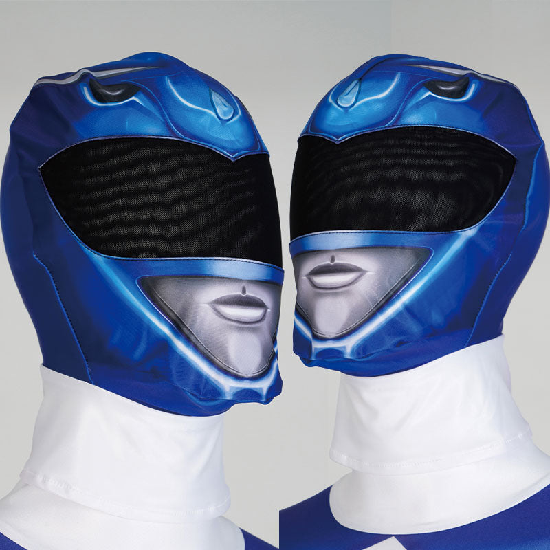 [ylevol] Mighty Morphin Power Rangers Etoffe Tribe Knight Dan Blue Cosplay Costumes