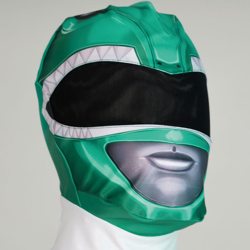 [ylevol] Mighty Morphin Power Rangers Yamato Tribe Knight Burai Green Costumes