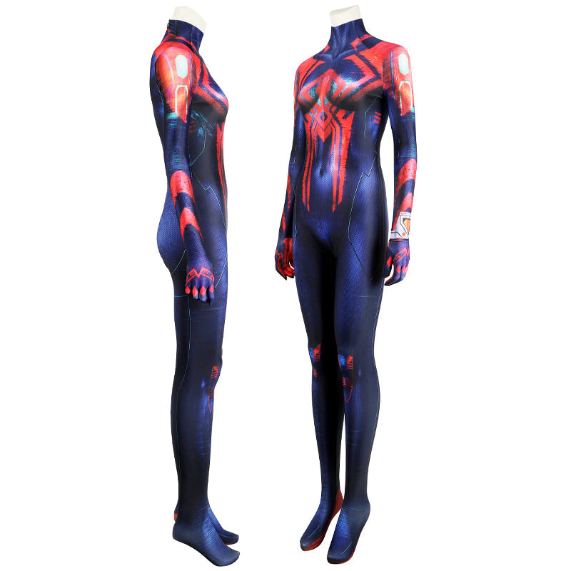 [ylevol] Spider-Man 2099 Across The Spider-Verse Miguel O'Hara Female Jumpsuit Costumes