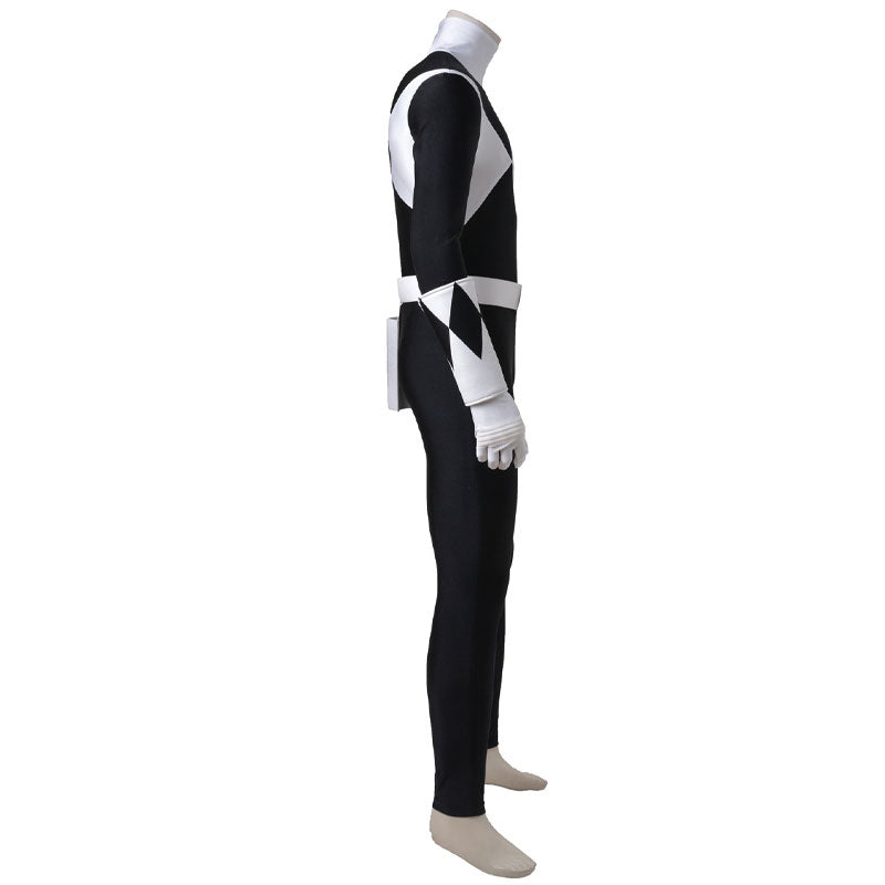 [ylevol] Mighty Morphin Power Rangers Zack Taylor Black Ranger Costumes