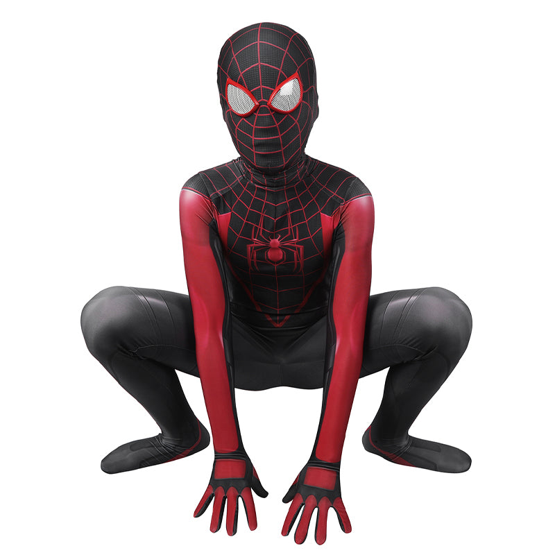 [ylevol] Spider-Man PS5 2 Miles Morales Kids Jumpsuit Cosplay Costumes