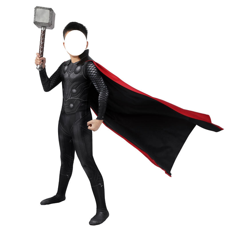 [ylevol] Avengers Infinity War Thor Kids Jumpsuit with Cloak Cosplay Costumes