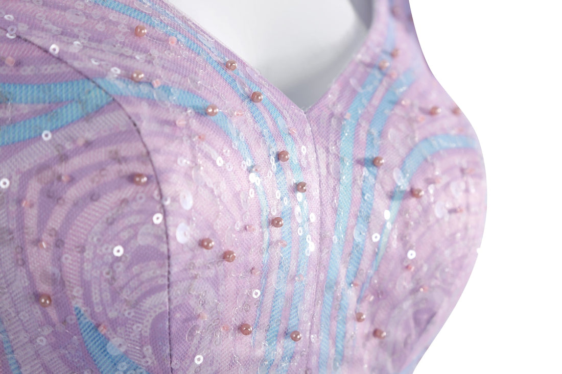 [ylevol] Wicked: For Good Part Two Galinda Dress with Crown Cosplay Costumes