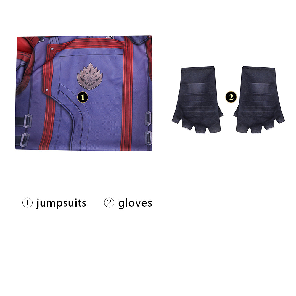 [ylevol] Guardians of the Galaxy 3 Star Lord Peter Quill Cottom Jumpsuit Costumes