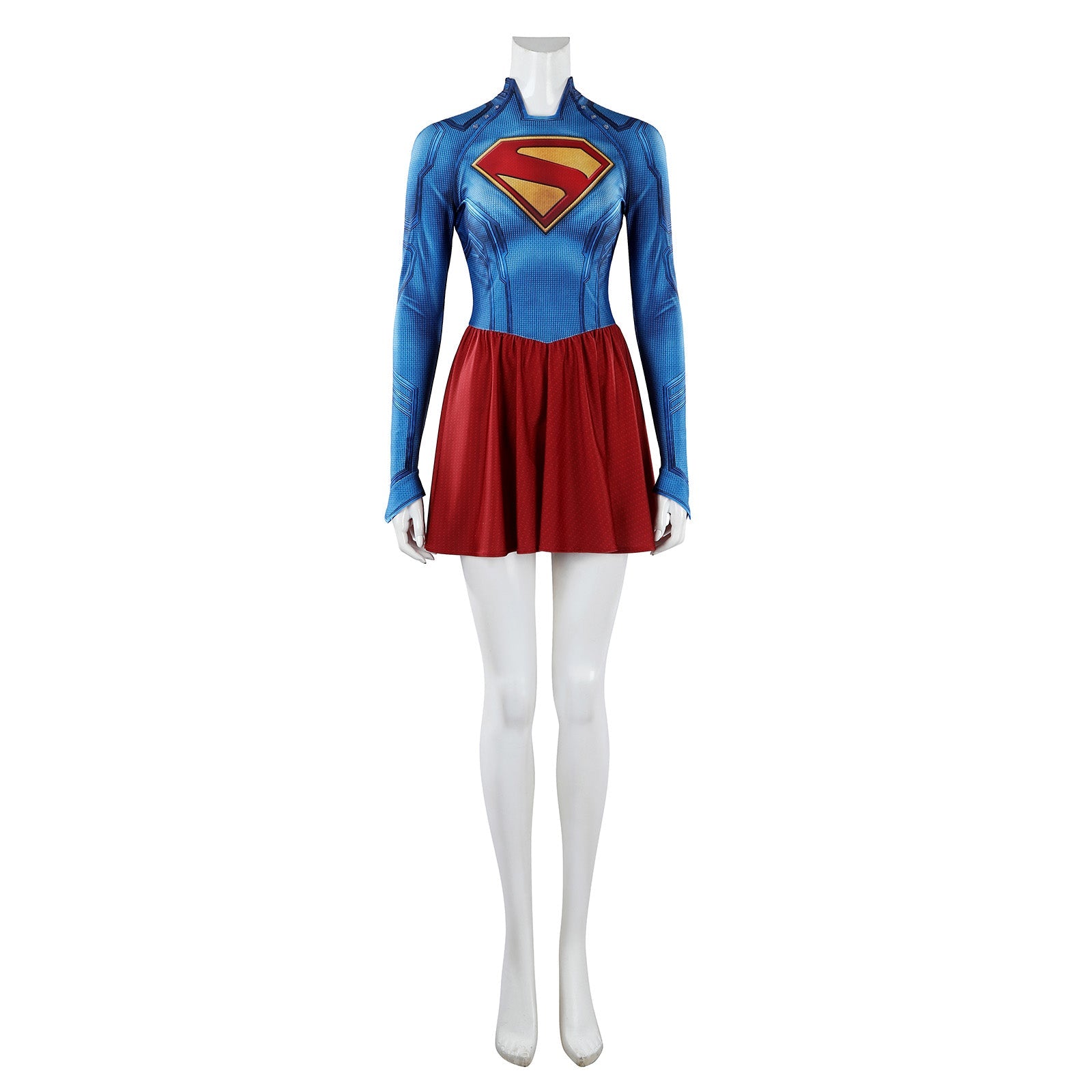 Supergirl Kara Zor-El Jumpsuit Superwoman Cosplay Costumes
