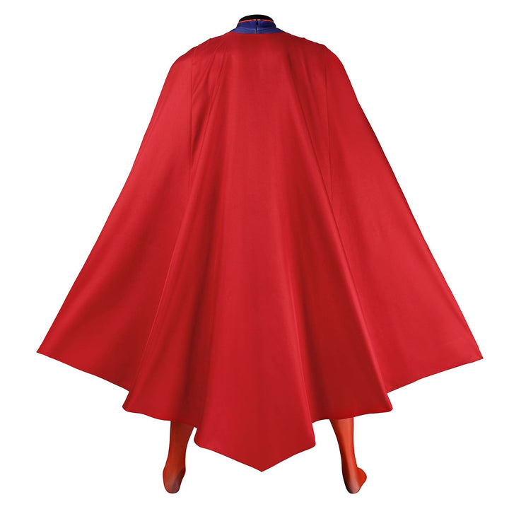 [ylevol] The New 52 Superman Clark Kent Male Jumpsuit Cosplay Costumes