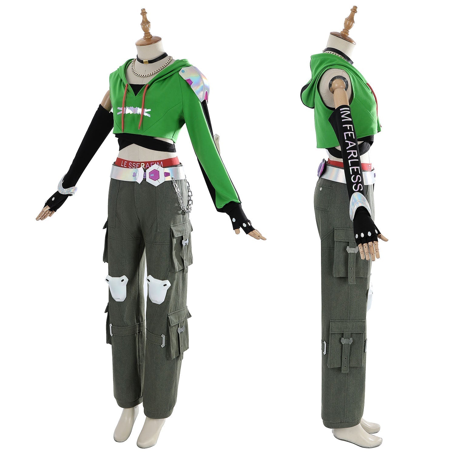 [ylevol] Overwatch 2 X LE SSERAFIM FEARLESS Illari Cosplay Costumes