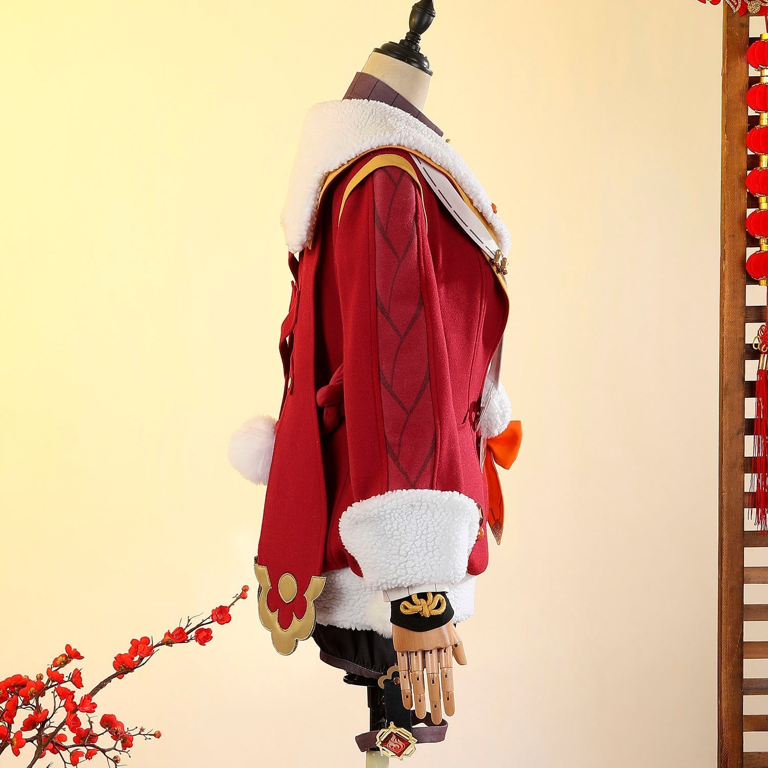 [ylevol] Game Genshin Impact Xiangling Lantern Rite Suit Cosplay Costumes